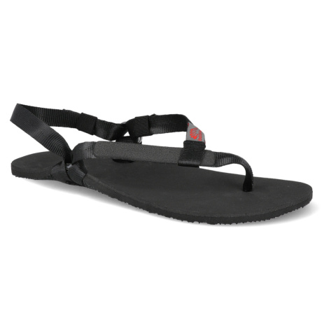 Barefoot sandále Boskyshoes - Superlight black Y čierne