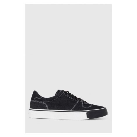 9011 DIESEL S.P.A.,BREGANZE Tenisky - Diesel 355 FLIP SFLIP LOW sneakers tmavomodré