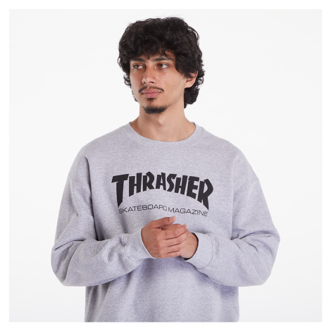 Thrasher Skate Mag Crewneck Grey