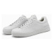 Ombre Men's uniform casual shoes in eco nubuck - light grey