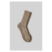 Ponožky Camel Active Camel Men Bootsocks Alapaca Hnedá