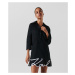 Plážové Oblečenie Karl Lagerfeld Karl Dna Signature Beach Dress Čierna
