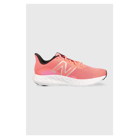 Bežecké topánky New Balance 411v3 ružová farba