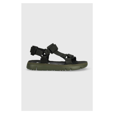 Kožené sandále Camper Oruga Sandal pánske, čierna farba, K100416.020