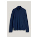 SVETER GANT EXTRAFINE MERINO WOOL TURTLENECK MARINE