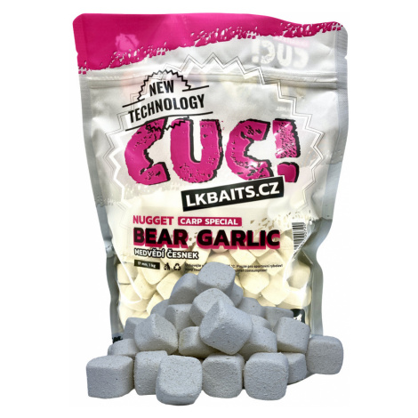 Lk baits cuc nugget carp garlic bear 1 kg - 17 mm