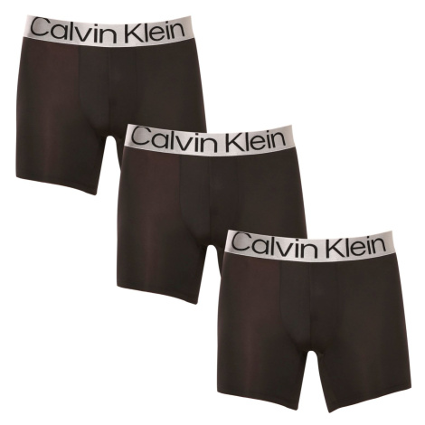 3PACK pánske boxerky Calvin Klein čierne (NB3075A-7V1)