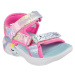 Skechers Kids Sandále 'Unicorn Dreams'  svetlomodrá / žltá / ružová / strieborná