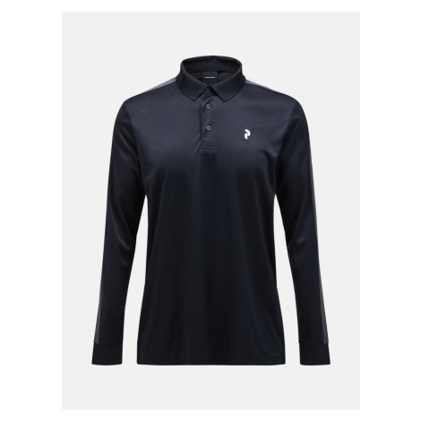 Polokošeľa Peak Performance M Player Ls Polo Black