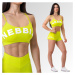 NEBBIA - Športová podprsenka GYM HERO 579 (lime) - NEBBIA