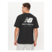 New Balance Tričko Athletics Remastered Graphic Cotton Jersey Short Sleeve T-shirt MT31504 Čiern