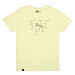 Dedicated T-shirt Stockholm Badminton Pale Yellow-L žlté 16623-L