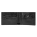 Vasky Tony Black - Dámska i pánska kožená peňaženka čierna, ručná výroba