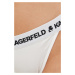 Brazílske nohavičky Karl Lagerfeld biela farba