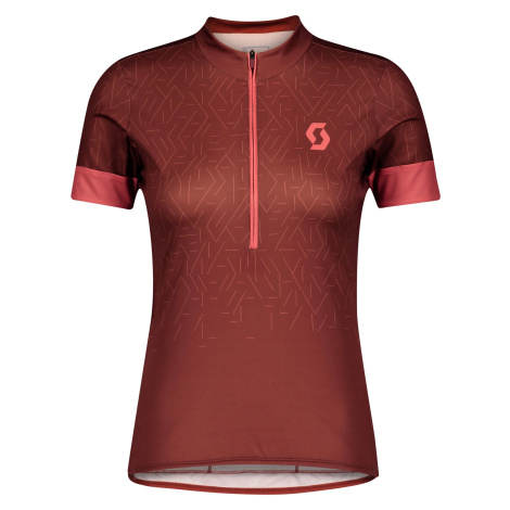 Scott Endurance 20 S/Sl Rust Red/Brick Red Women's Cycling Jersey