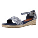 Tommy Hilfiger  SANDAL DENIM  Sandále Modrá