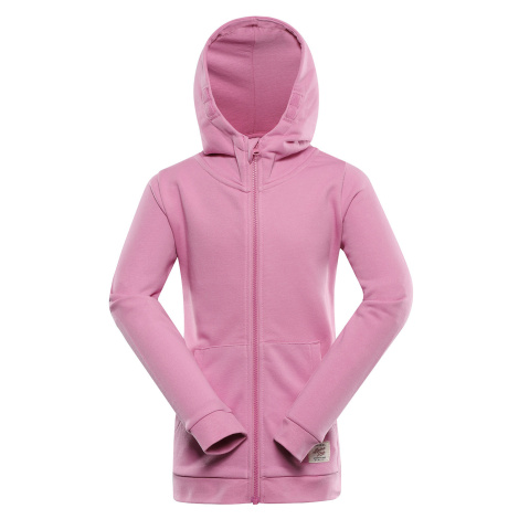 ALPINE PRO - LOKKO DETSKÁ BAVLNENÁ MIKINA