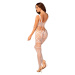 Obsessive Bodystocking G330 Farba: Biela