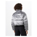 Calvin Klein Zimná bunda  striebornosivá