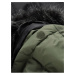 Čierno-zelená dámska zimná bunda ALPINE PRE EGYPA