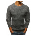 Trendy pánsky sivý sveter wx1099