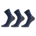 3PACK ponožky VoXX tmavo modré (Barefootan-darkblue) M