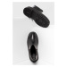 Kožené topánkyChelsea Answear Lab dámske, čierna farba, na platforme,