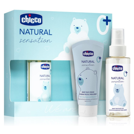 Chicco Natural Sensation We are 2 darčeková sada pre deti od narodenia 0+