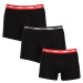 3PACK pánske boxerky HUGO čierné (50520475 962)