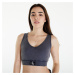 Calvin Klein Jeans Label Washed Rib Crop Top Washed Black