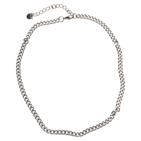 Small necklace Saturn Basic - silver color Urban Classics