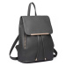 Konofactory Šedý elegantný kožený batoh „Majestic“ 12L