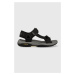 Sandále Skechers Lomell Rip Tide RELAXED FIT pánske, čierna farba
