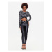 Versace Jeans Couture Legíny 74HAC113 Čierna Slim Fit