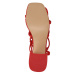Public Desire Remienkové sandále 'MABEL'  červená