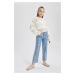 DEFACTO Girls' Wide Leg Wide Leg Jeans