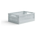 Skladacia prepravka midi Made Crate - ice cube blue