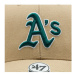 47 Brand Šiltovka MLB Oakland Athletics Sure Shot Snapback '47 MVP BCPTN-SUMVP18WBP-KH08 Kaki