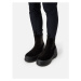 Vysoké zimné topánky MOON BOOT MB LUNA CHELSEA SUEDE -N001 BLACK