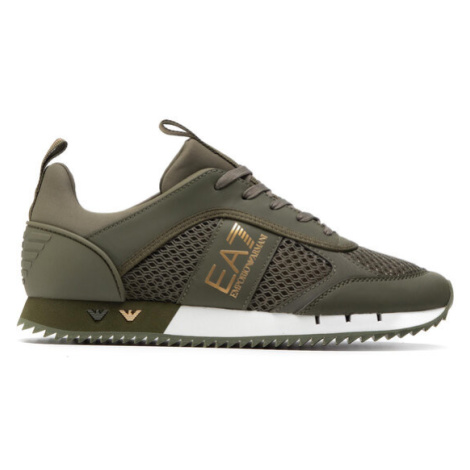 EA7 Emporio Armani Sneakersy X8X027 XK050 N247 Zelená