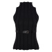 Trendyol Limited Edition Black Belted Knitwear Sweater