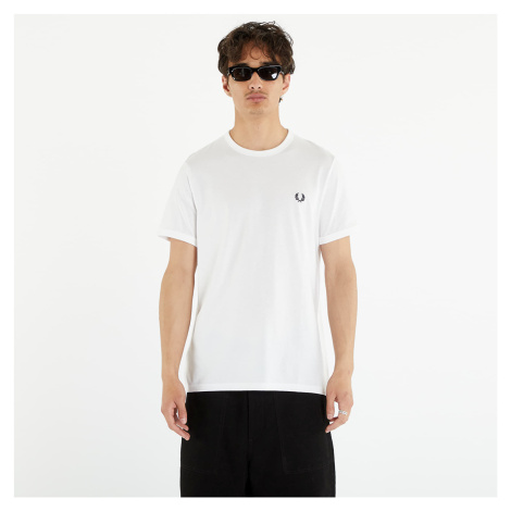 Tričko FRED PERRY Ringer Tee White S