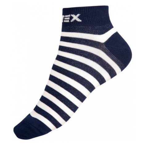 Litex Dizajnové ponožky nízke 9A000 pruhy
