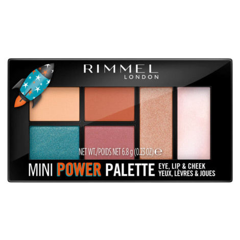 Rimmel London  Mini Power Palette - 04 Pioneer  Očné tiene & podkladové bázy Modrá