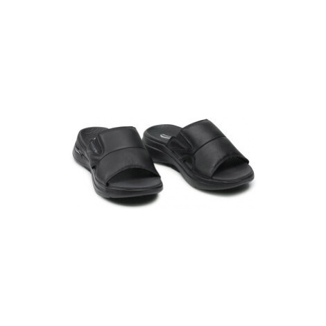 Skechers Šľapky Go Walk Arch Fit Sandal 229023/BBK Čierna