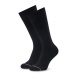 Calvin Klein Súprava 3 párov vysokých pánskych ponožiek 701218725 Čierna