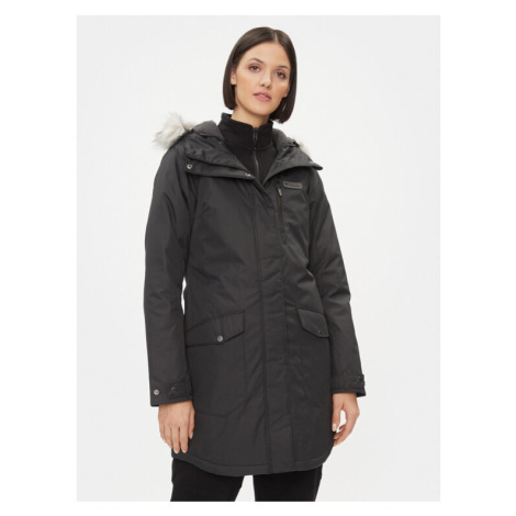 Columbia Zimné bundy Suttle Mountain™ Long Insulated Jacket Čierna Regular Fit