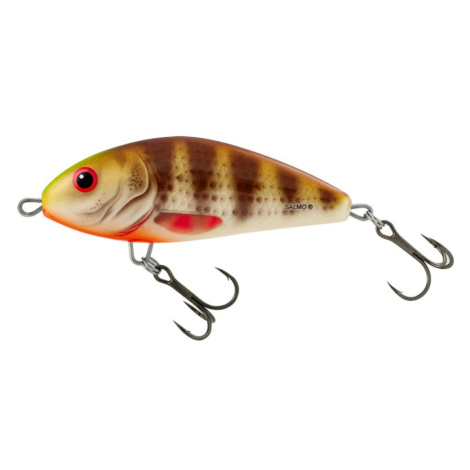 Salmo wobler fatso sinking spotted brown perch - 8 cm