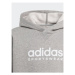 Adidas Mikina Fleece IL4933 Sivá Loose Fit