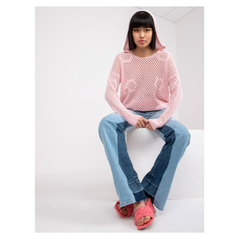 Sweater-LC-SW-0237.26P-Light Pink Rue Paris